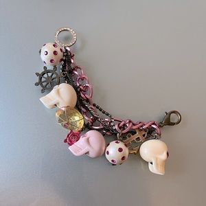 Betsey Johnson Charm Bracelet ⚓️💖🥀